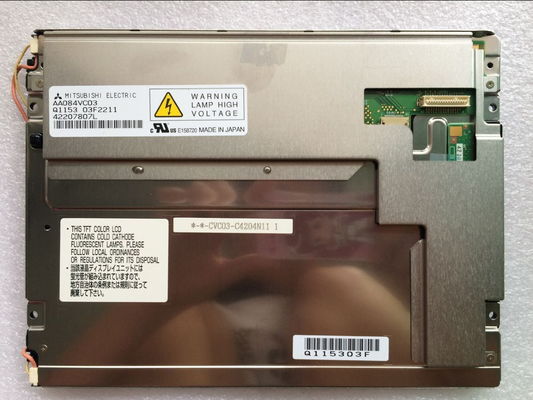 AA084VC07 Mitsubishi 8.4&quot;INCH 640(RGB)×480 200 cd/m²  Storage Temp.: -20 ~ 80 °C  INDUSTRIAL LCD DISPLAY