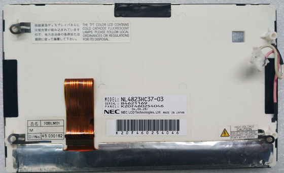 450CD/M2 LCM 480×234  7 INCH CCFL Analog NEC TFT Display NL4823HC37-03