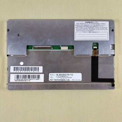 NL8048AC19-13 NLT 7&quot; 500nits 800×480 500CD/M2 LCM TFT LCD Panel 2.4W