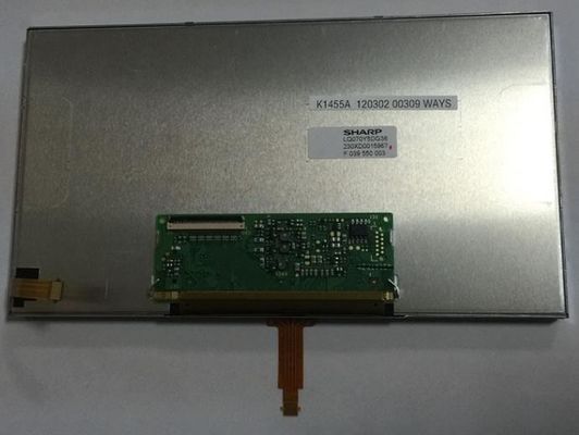 7&quot;  LCM  800×480RGB 	485cd/m²  LQ070Y5DG36  Sharp  TFT LCD Display