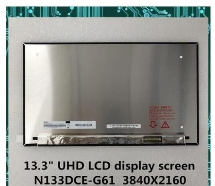 N133DCE-G61 Innolux 13.3&quot; 3840(RGB)×2160 500 cd/m² INDUSTRIAL LCD DISPLAY