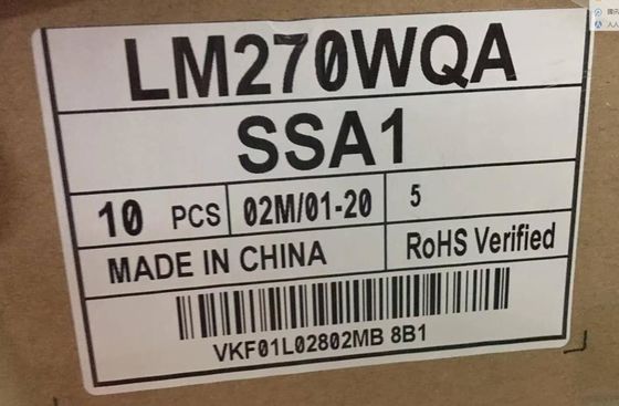 LM270WQA-SSA1 LG Display 27.0&quot; 2560(RGB)×1440 350 cd/m² INDUSTRIAL LCD DISPLAY