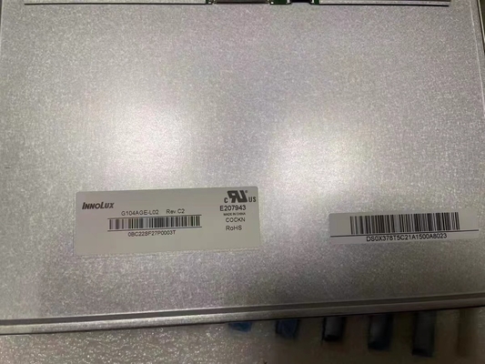 G104AGE-L02 INNOLUX 10.4&quot; 800(RGB)×600 400 cd/m² INDUSTRIAL LCD DISPLAY