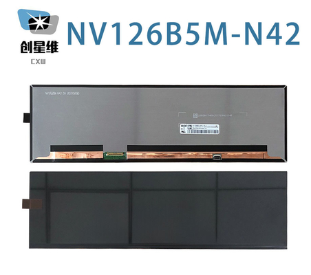 NV126B5M-N42 BOE 12.6" 1920(RGB)×515 400 cd/m²  INDUSTRIAL LCD DISPLAY