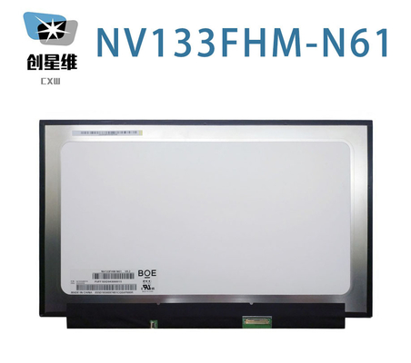 NV133FHM-N61 BOE 13.3&quot; 1920(RGB)×1080, FHD 166PPI300 cd/m² INDUSTRIAL LCD DISPLAY