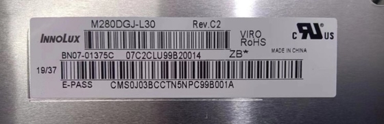 M280DGJ-L30 Innolux 28.0" 3840(RGB)×2160, 300 cd/m² INDUSTRIAL LCD DISPLA