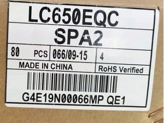LC650EQC-SPA2 LG Display 65&quot; 3840(RGB)×2160, 89/89/89/89 INDUSTRIAL LCD DISPLAY