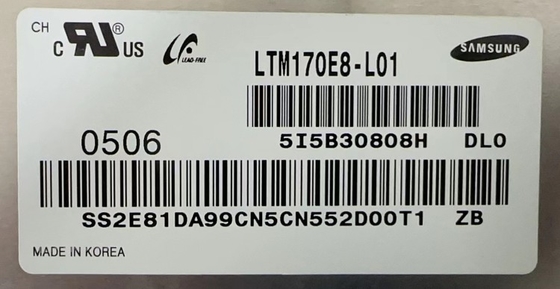 LTM170E8-L01 Samsung 17.0&quot; 1280(RGB)×1024, 280 cd/m² INDUSTRIAL LCD DISPLAY