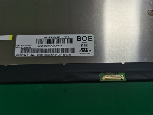 NE140FHM-N61 BOE 14.0&quot; 1920(RGB)×1080, 400 cd/m² INDUSTRIAL LCD DISPLAY