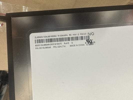 R133NWF4 R5 IVO 13.3&quot; 1920(RGB)×1080, 300 cd/m² INDUSTRIAL LCD DISPLAY