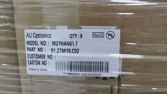 M270HAN01.7 AUO 27.0&quot; 1920(RGB)×1080, 300 cd/m² INDUSTRIAL LCD DISPLAY
