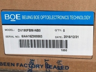 DV190FBM-NB0 BOE 19.1&quot;  (1/3 cut of 21.5&quot;) 1920(RGB)×360  300 cd/m² INDUSTRIAL LCD DISPLAY