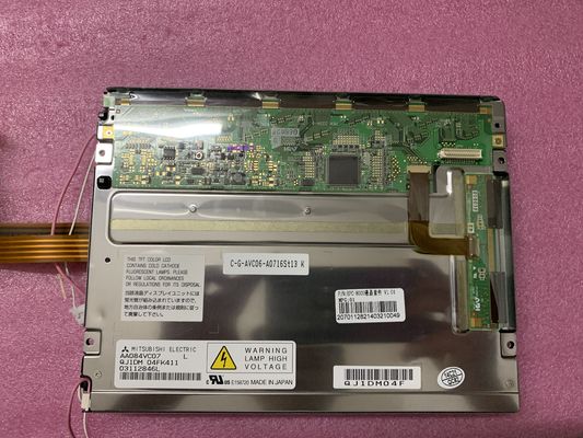 AA084VF05 Mitsubishi 8.4 inch 640(RGB)×480 380 cd/m² Storage Temperature: -20 ~ 80 °C  INDUSTRIAL LOD DISPLAY