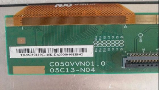 C050VVN01.0 AUO	5INCH  800×480RGB 500CD/M2  WLED  TTL Operating Temperature: -30 ~ 85 °C  INDUSTRIAL LCD DISPLAY