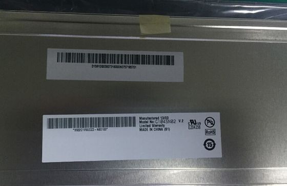 G104SN01 V1  AUO  10.4INCH 800×600RGB  500CD/M2  WLED LVDS  Operating Temperature: -20 ~ 70 °C  INDUSTRIAL LCD DISPLAY