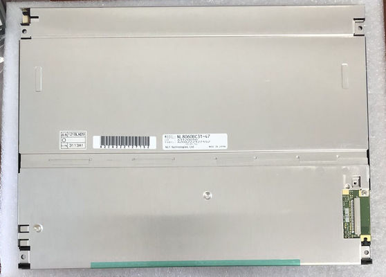 NL8060BC31-47 NLT 12.1INCH 450CD/M2 LCM 800×600 800×600RGB WLED LVDS 	Storage Temp.: -30 ~ 80 °C INDUSTRIAL LCD DISPLAY