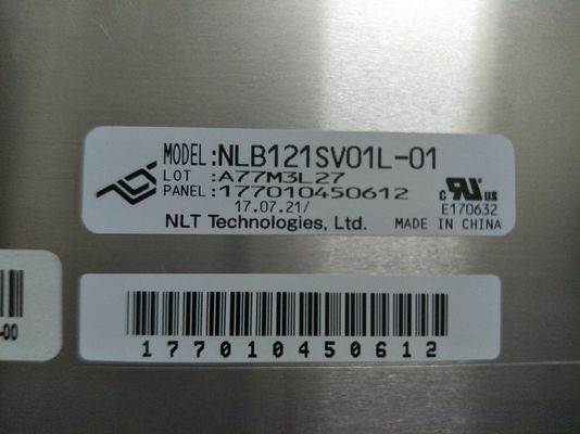 NLB121SV01L-01 NLT 12.1INCH 450CD/M2 LCM 800×600 800×600RGB WLED  LVDS Operating Temperature: -20 ~ 70 °C INDUSTRIAL LCD