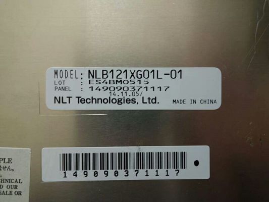 NLB150XG01L-01 NLT 15INCH 400CD/M2 LCM 1024×768 1024×768RGB WLED LVDS Operating Temperature: -20 ~ 70 °C INDUSTRIAL LCD