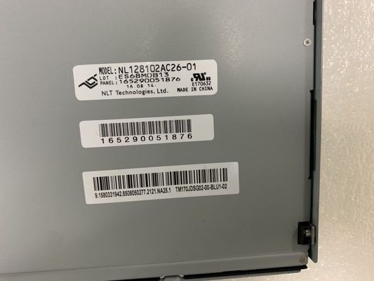 NL128102AC26-01 NLT 17INCH 400CD/M2 LCM 1280×1024 1280×1024RGB WLED LVDS Storage Temp.: -30 ~ 80 °C INDUSTRIAL LCD DISPL