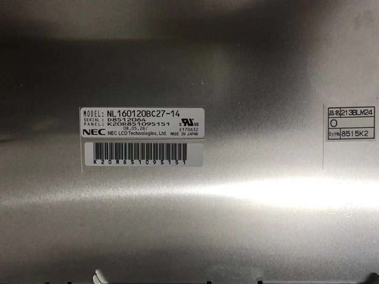 NL160120BC27-14 NLT 21.3INCH 250CD/M2 LCM 1600×1200 1600×1200RGB CCFL LVDS Storage Temp.: -20 ~ 60 °C INDUSTRIAL LCD DIS