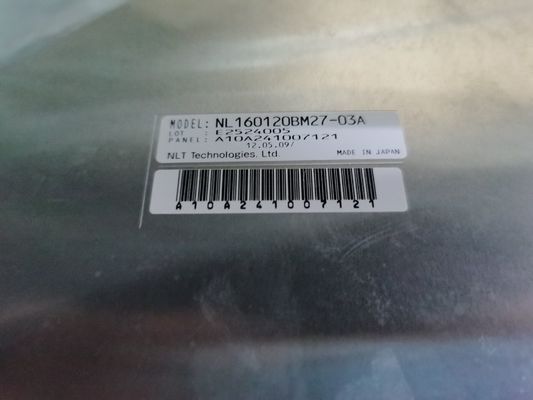 NL160120BM27-03A NLT 21.3INCH 1000CD/M2 LCM 1600×1200 1600×1200RGB CCFL LVDS Operating Temperature: 0 ~ 55 °C INDUSTRIAL