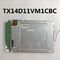 TX14D12VM1CBC HITACHI 5.7 inch 320(RGB)×240 400 cd/m² Storage Temperature: -30 ~ 80 °C INDUSTRIAL LCD DISPLAY