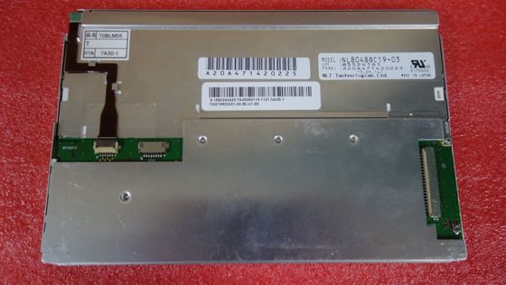 400nits LCM 800×480RGB WLED LVDS NEC LCD Display NLT NL8048BC19-03