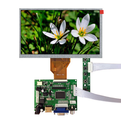 AT070TN92 Innolux 7.0&quot; 800(RGB)×480 250 cd/m² INDUSTRIAL LCD DISPLAY