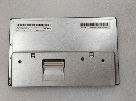 7&quot;  LCM  800×480RGB	350cd/m²   LQ070Y3DG05 Sharp	TFT LCD Display
