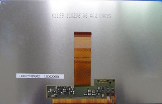 LQ070Y3DG02  Sharp  7&quot;  LCM  800×480RGB  280cd/m²   INDUSTRIAL LCD DISPLAY