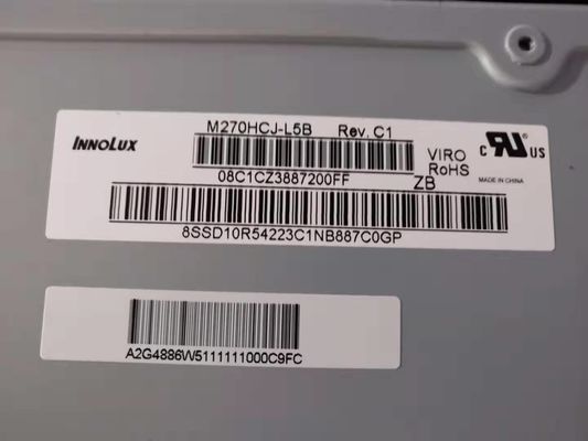 M270HCJ-L5B Innolux 27.0&quot; 1920(RGB)×1080 250 cd/m² INDUSTRIAL LCD DISPLAY