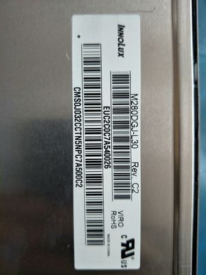 M280DGJ-L30 Innolux 28.0" 3840(RGB)×2160 300 cd/m² INDUSTRIAL LCD DISPLAY