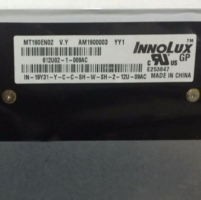 MT190EN02 V.Y Innolux 19.0&quot; 1280(RGB)×1024 250 cd/m² INDUSTRIAL LCD DISPLAY