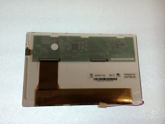 N070Y1-T01 CMO 7.0&quot; 800(RGB)×480 250 cd/m² INDUSTRIAL LCD DISPLAY