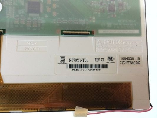N070Y1-T01 CMO 7.0&quot; 800(RGB)×480 250 cd/m² INDUSTRIAL LCD DISPLAY