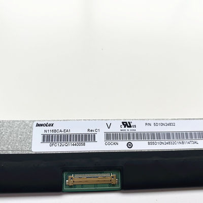 N116BCA-EA1 Innolux 11.6&quot; 1366(RGB)×768 250 cd/m² INDUSTRIAL LCD DISPLAY