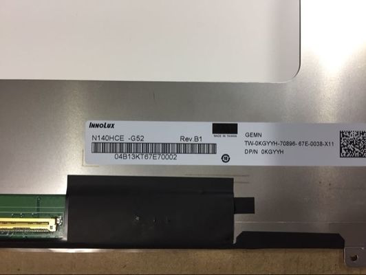 N140HCE-G52 INNOLUX 14.0&quot; 1920(RGB)×1080 300 cd/m² INDUSTRIAL LCD DISPLAY