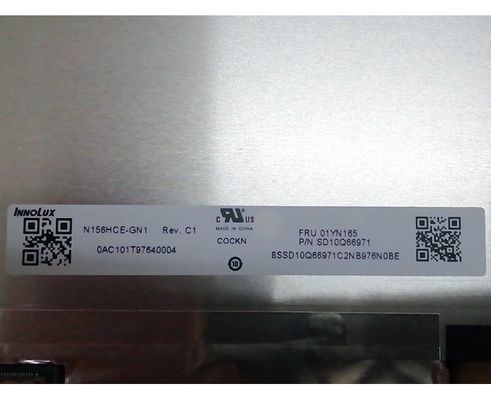 N156HCE-GN1 Innolux 15.6&quot; 1920(RGB)×1080 500 cd/m² INDUSTRIAL LCD DISPLAY