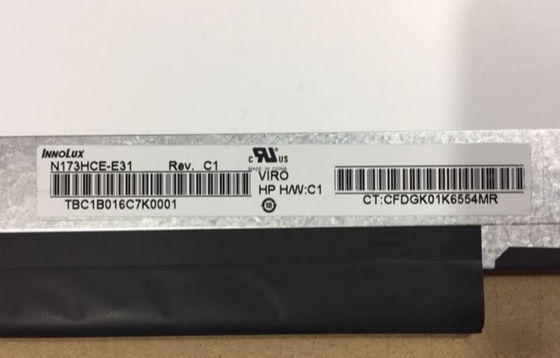 N173HCE-E31  Innolux 17.3&quot; 1920(RGB)×1080 300 cd/m² INDUSTRIAL LCD DISPLAY