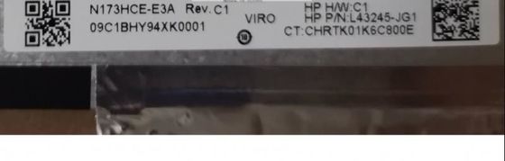 N173HCE-E3A  Innolux 17.3&quot; 1920(RGB)×1080 300 cd/m² INDUSTRIAL LCD DISPLAY