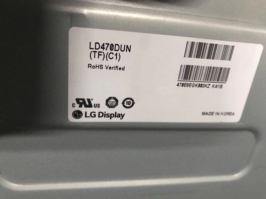 LD470DUN-TFC1 LG Display 47&quot; 1920(RGB)×1080 450 cd/m² INDUSTRIAL LCD DISPLAY