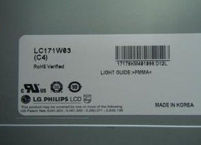 LC171W03-C4 LG. LCD 17.1&quot; 1280×768 450cd/m2  INDUSTRIAL LCD DISPLAY