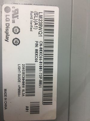 23.8&quot; 2560×1440 Industrial TFT Display 300cd/m2 LM238WQ1-SLA1 89/89/89/89 (Typ.)(CR≥10)