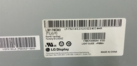 LM170E03-TLG2 LG. LCD 17.0&quot; 1280×1024 300 cd/m² INDUSTRIAL LCD DISPLAY