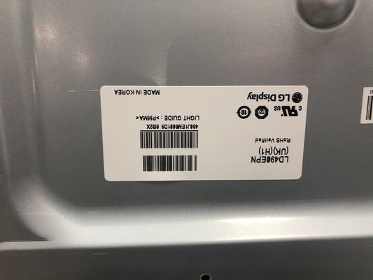 49 Inch WLED 1920x1080 45PPI Tft Lcd Screen 1500cd/M2 LD490EPN-UKH1