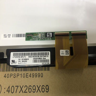 12.5in 1366x768 Lcd Display Panels 300cd/M2 125PPI LP125WH2-SPT1