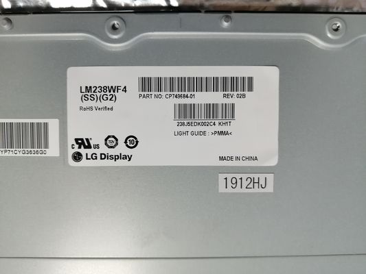 23.8&quot; 1920×1080 250cd/M2 TFT LCD Panel LM238WF4-SSG1 LG Display 92PPI