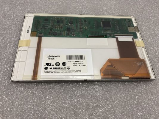LB070WV1-TD07 LG. LCD 7.0&quot; 800(RGB)×480 250 cd/m² INDUSTRIAL LCD DISPLAY