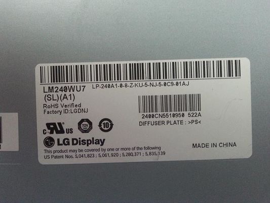 LM240WU7-SLA1 LG Display 24.0&quot; 1920(RGB)×1080 400 cd/m² INDUSTRIAL LCD DISPLAY
