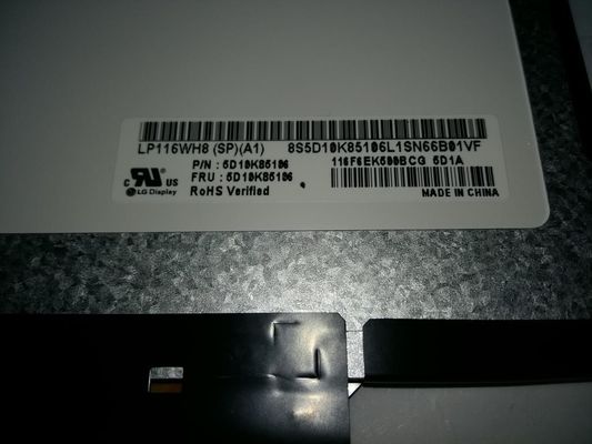 LP116WH8-SPA1 LG Display 11.6&quot; 1366(RGB)×768 250 cd/m² INDUSTRIAL LCD DISPLAY